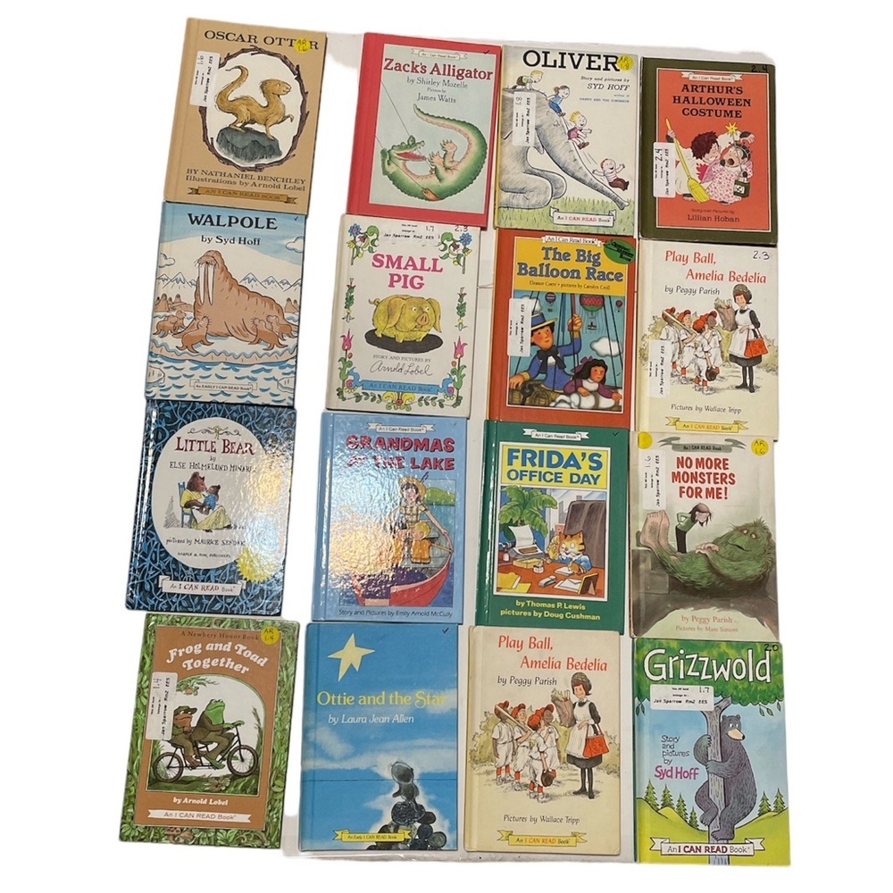 Vtg I Can Read Book ~ 1960 Lot of 16, Hardcover